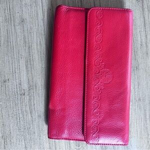 Rolfs Vibrant Red Leather Wallet